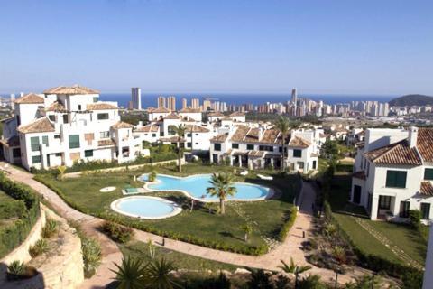 Sierra Cortina Apartamento Con Vistas Al Mar Appartement Finestrat Buitenkant foto